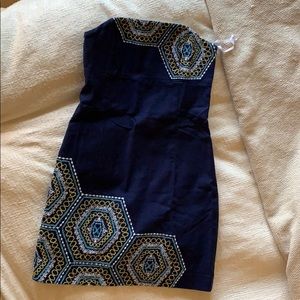 Lilly Pulitzer strapless dress